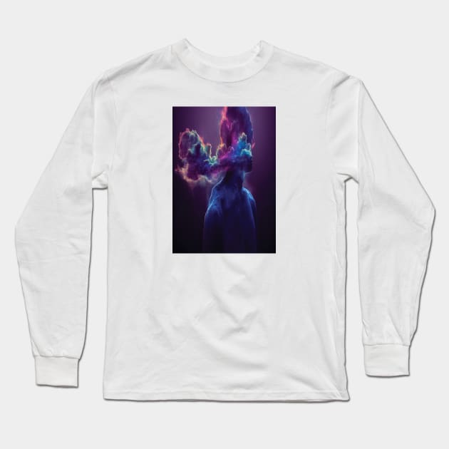 Cosmic Entity - DESIGN Long Sleeve T-Shirt by MadeBYAhsan